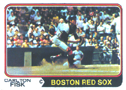 1974 Topps Baseball Cards      105     Carlton Fisk